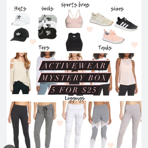 5x$25 adidas mystery champion athletic fitness tops under armour LOT RBX Reebok - Picture 4 of 16